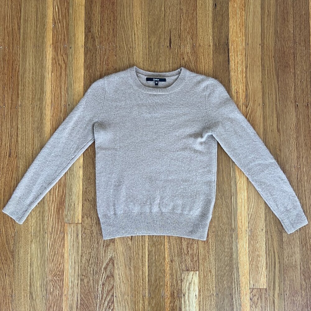 Mongolian Cashmere Crewneck Sweater